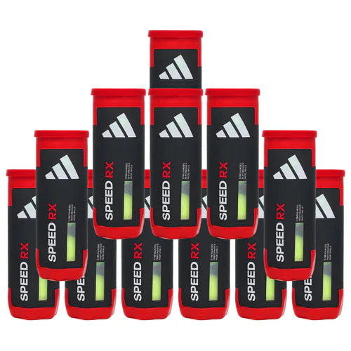 Carton de 12 tubes de balles Adidas Speed Rx