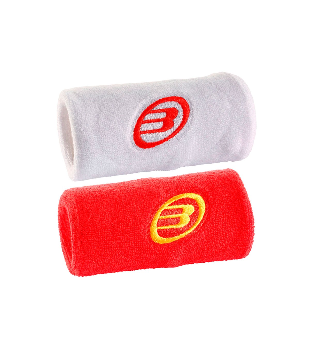 BULLPADEL POIGNET EPONGE XL Rouge/Blanc