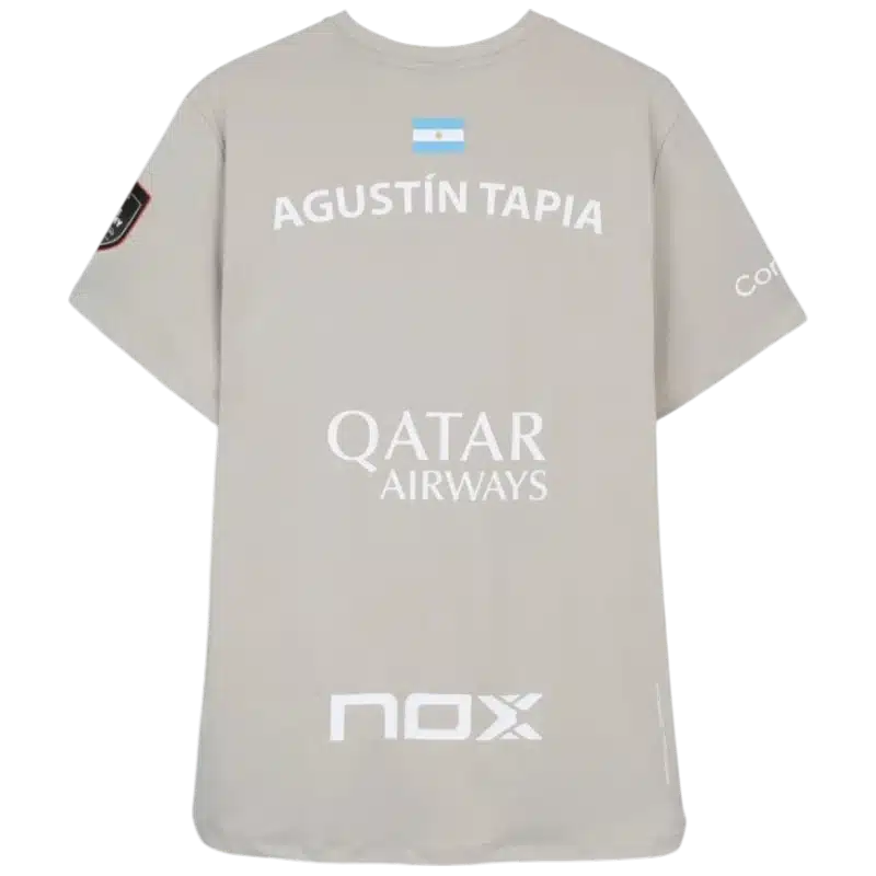 NOX T-SHIRT AT10 SPONSORS 2026 Gris