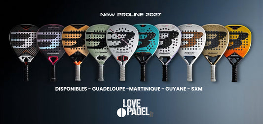 Raquettes Bullpadel 2027 : toute la nouvelle Pro Line est aux Antilles