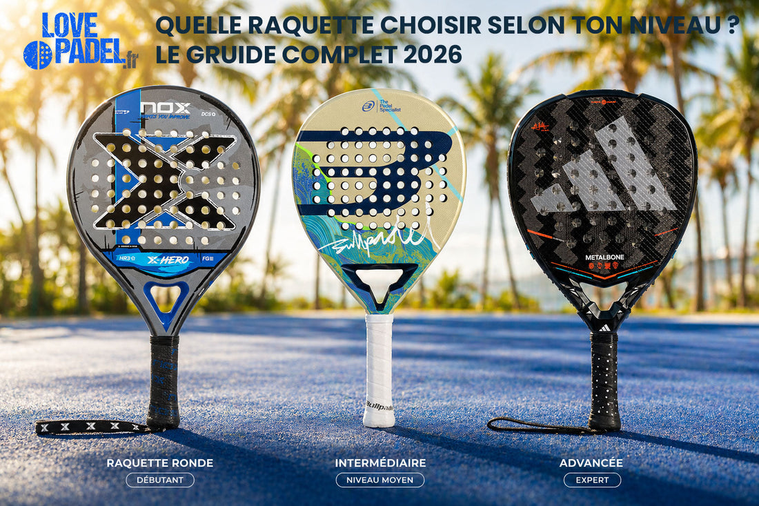 Quelle raquette de padel choisir selon ton niveau ? (Guide complet)