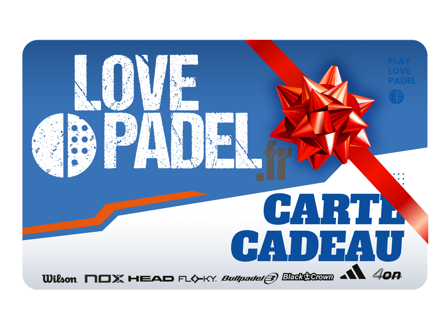 Carte cadeau LOVE PADEL