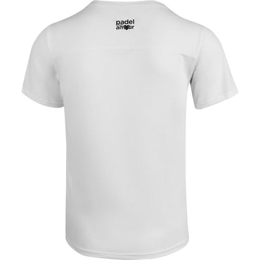 Padel Mon Amour Tee-shirt Technique Pro Blanc
