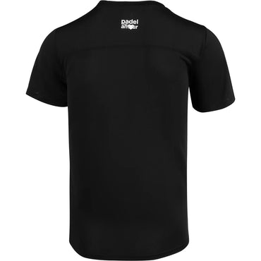 Padel Mon Amour Tee-shirt Technique Pro Noir
