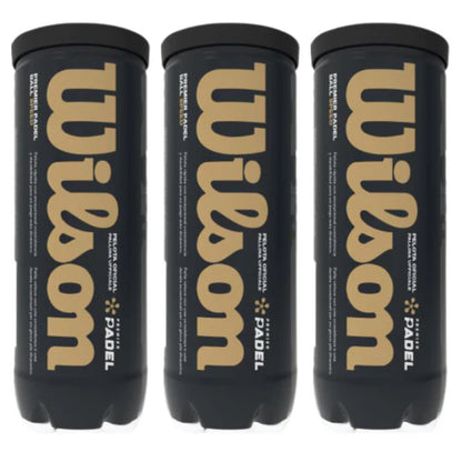 Pack de 3 tubes Wilson Premier Padel Speed