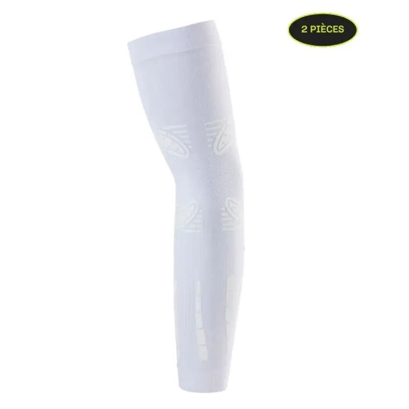 MANCHONS DE COMPRESSION FLOKY NO-STRAIN blanc (2 pièces)