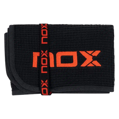 NOX Serviette 50X90  noir/rouge