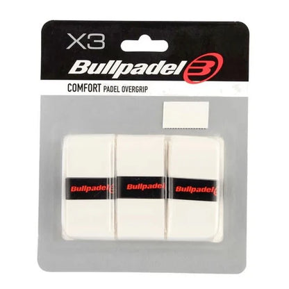 BULLPADEL Confort et Absorbant Blanc x3