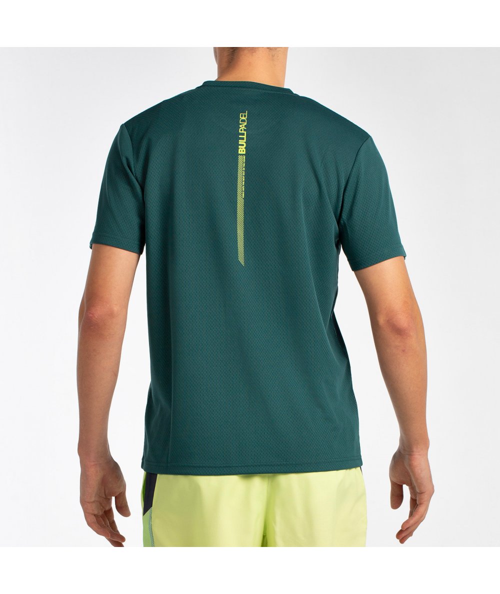 BULLPADEL T-SHIRT LADRA VERT FONCÉ