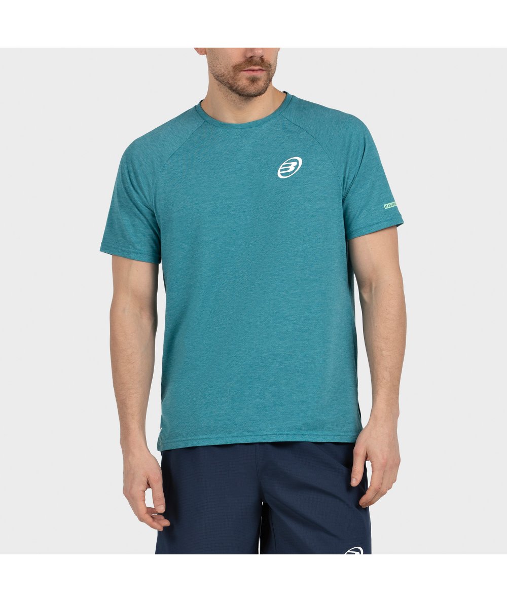 BULLPADEL T-SHIRT Montse Bleu Vert