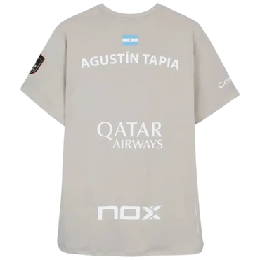 NOX T-SHIRT AT10 SPONSORS 2026 Gris