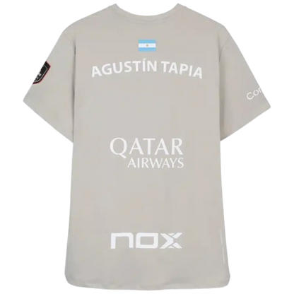 NOX T-SHIRT AT10 SPONSORS 2026 Gris