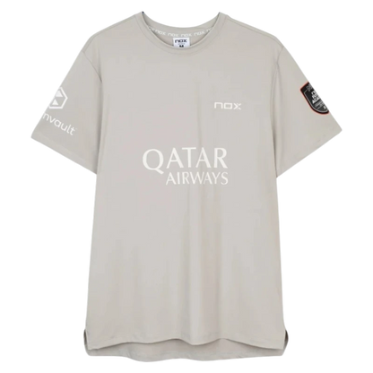 NOX T-SHIRT AT10 SPONSORS 2026 Gris